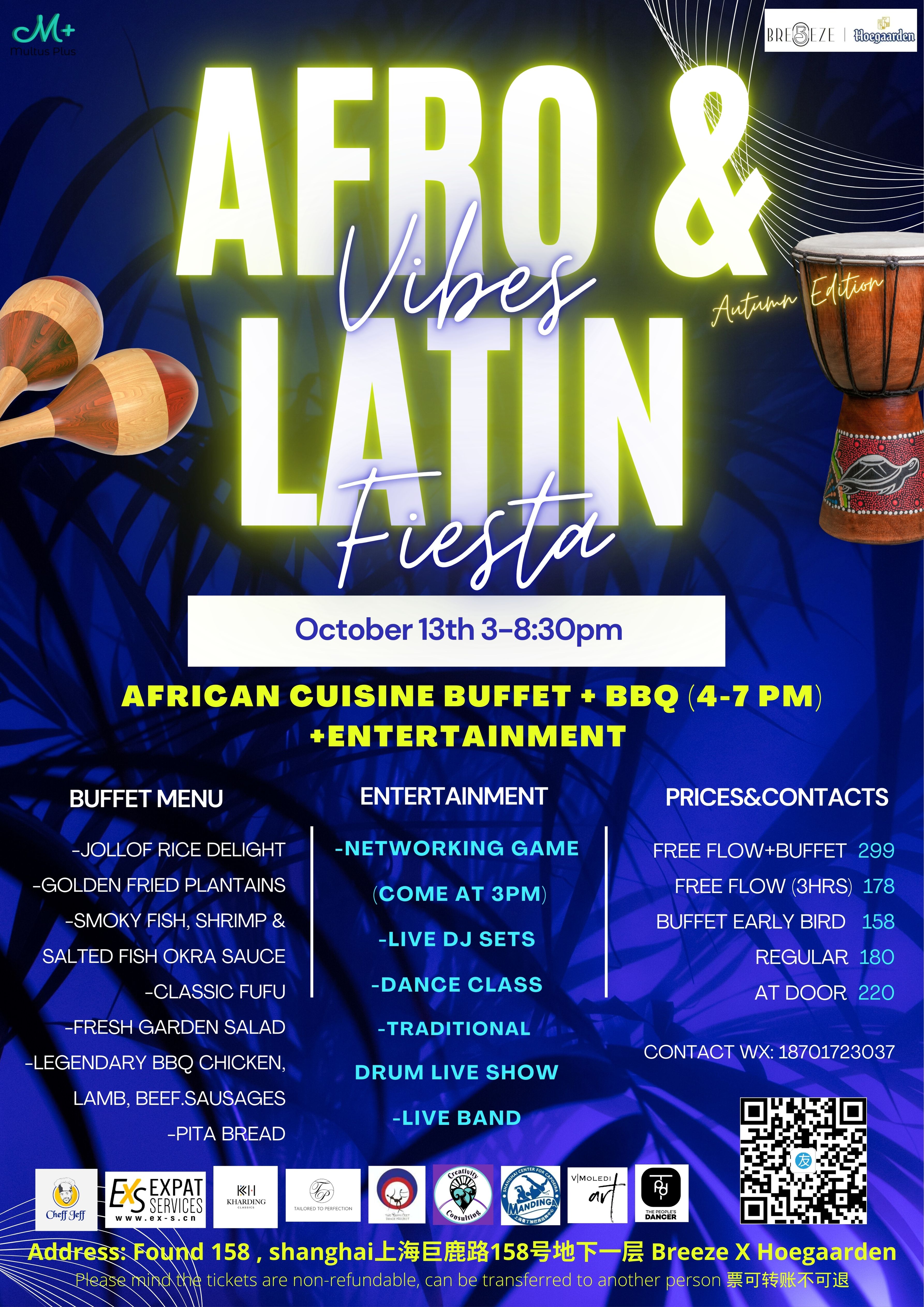 🎉 Afro & Latin Vibes Fiesta: A Celebration of Culture and Flavor! 🌍✨